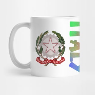 Italy Coat of Arms Design Mug